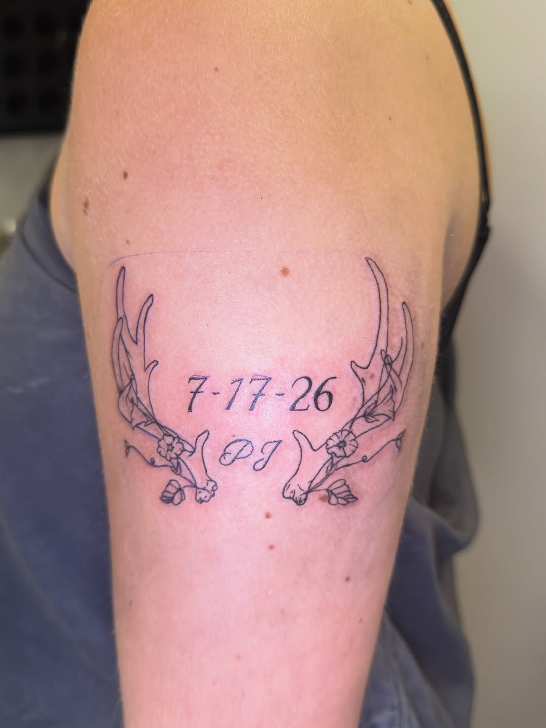 Tattoo by @tat2desirez โ fine_line, lettering_script