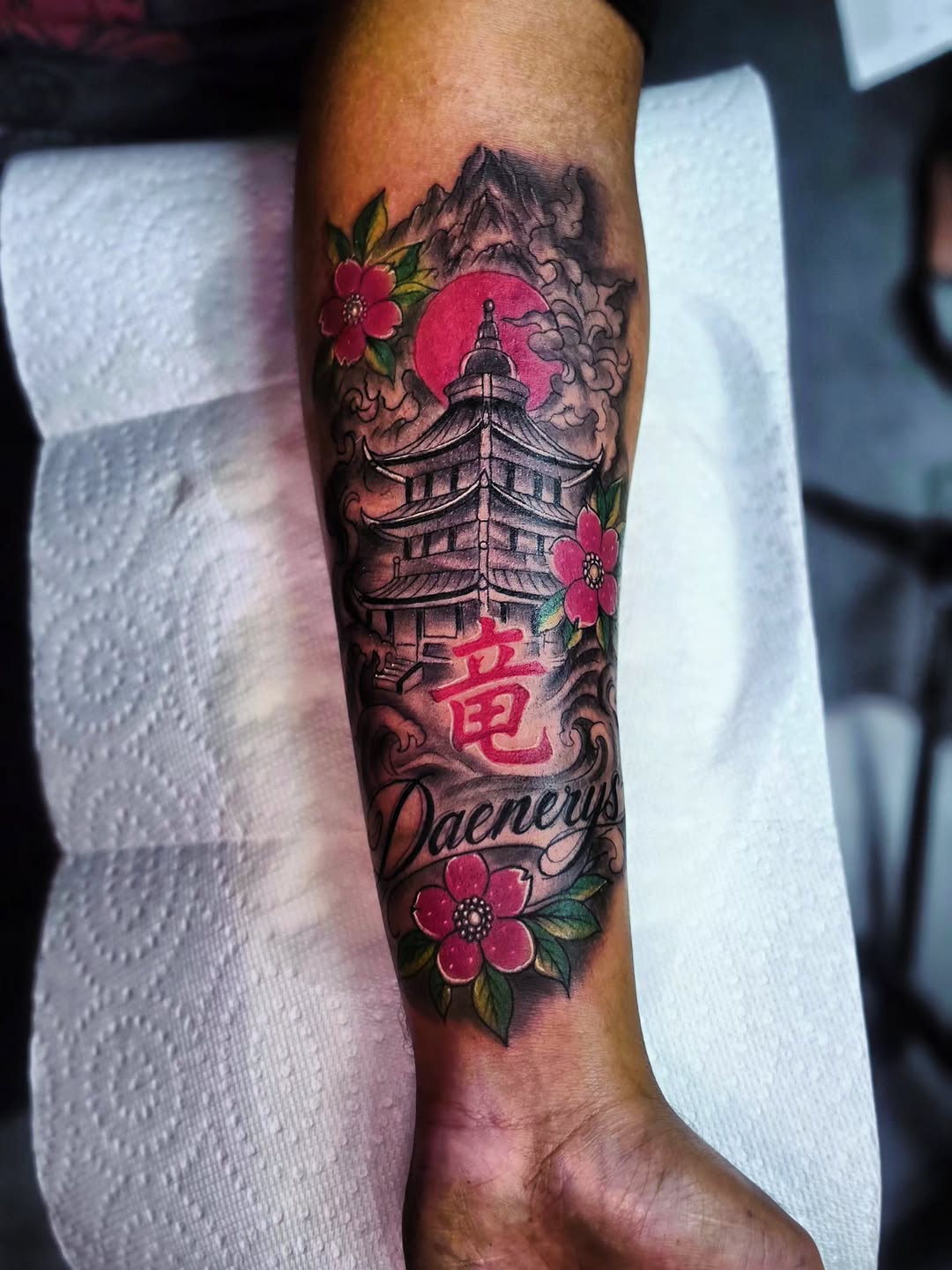 Tattoo by @tattokai2324 — japanese_irezumi, lettering_script