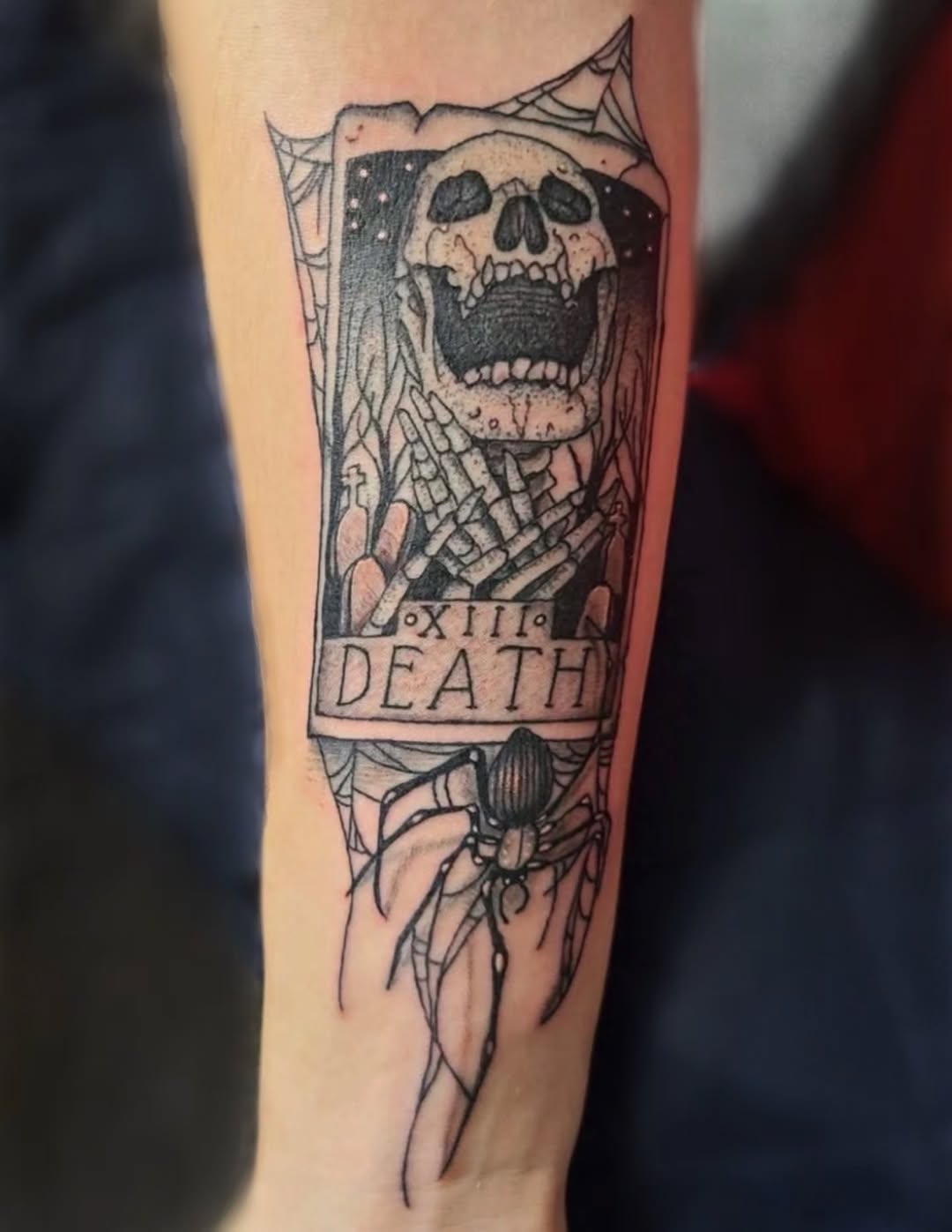 Tattoo by @toms_athenaeum — black_and_grey, illustrative