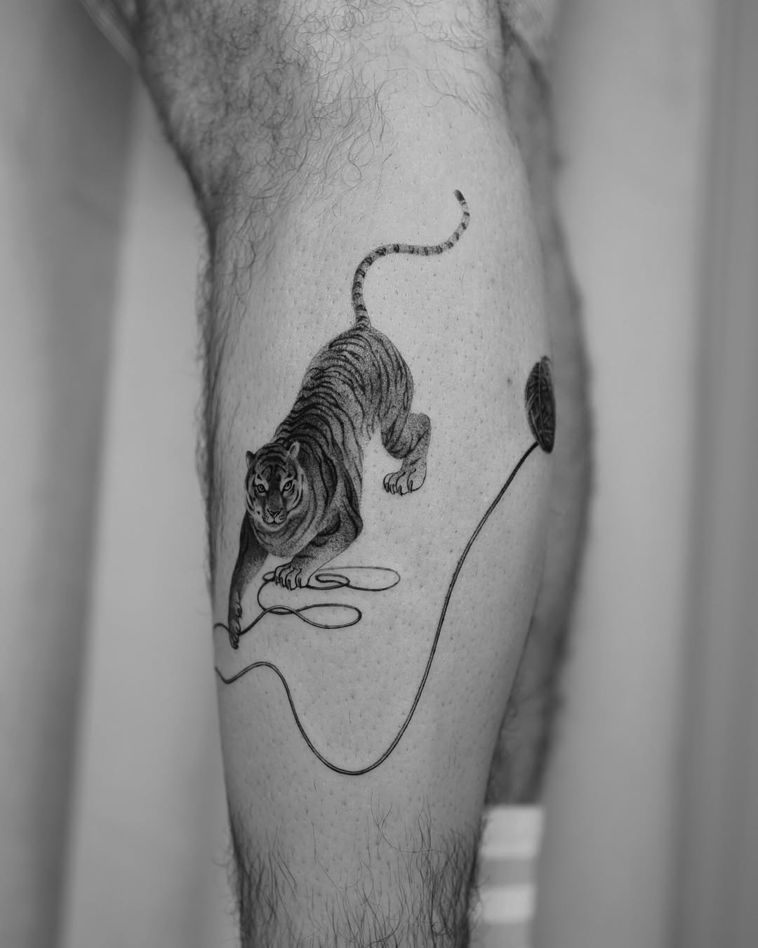Tattoo by @rivdttt β realism, black_and_grey