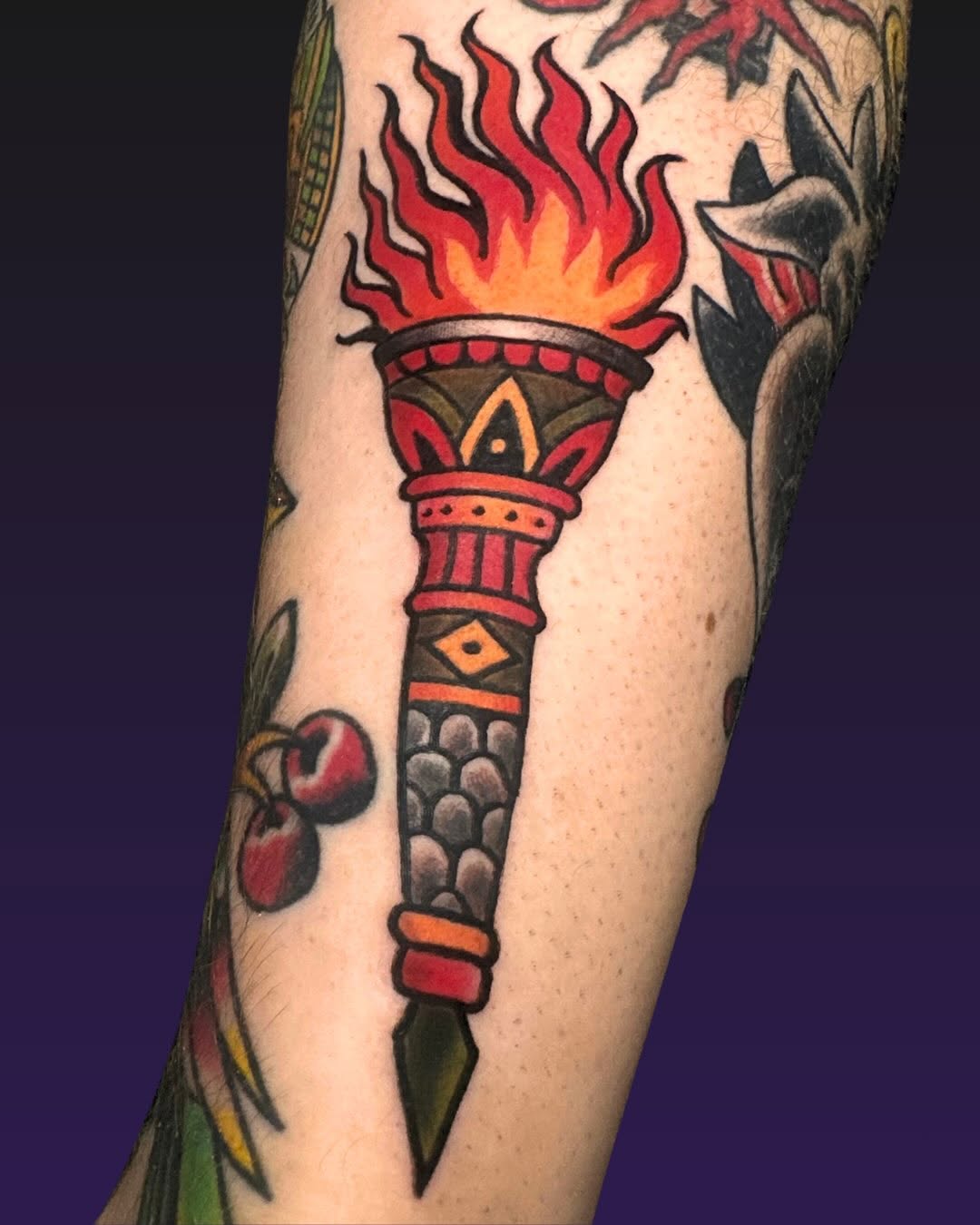 Tattoo by @nataly_fierro_art — american_traditional