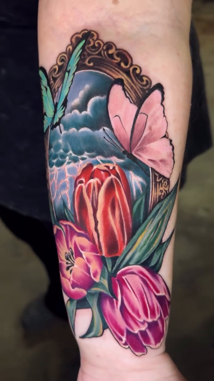 Tattoo by @scuba.steve.tattoos — neo_traditional, realism