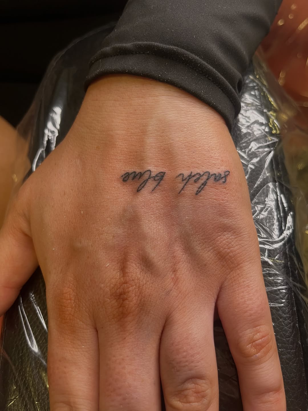 Tattoo by @elizabethzerena β lettering_script, fine_line
