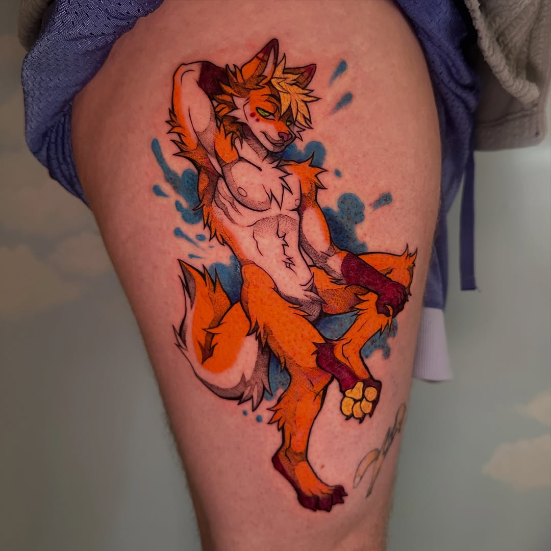 Tattoo by @deggy_tattoo โ new_school, illustrative