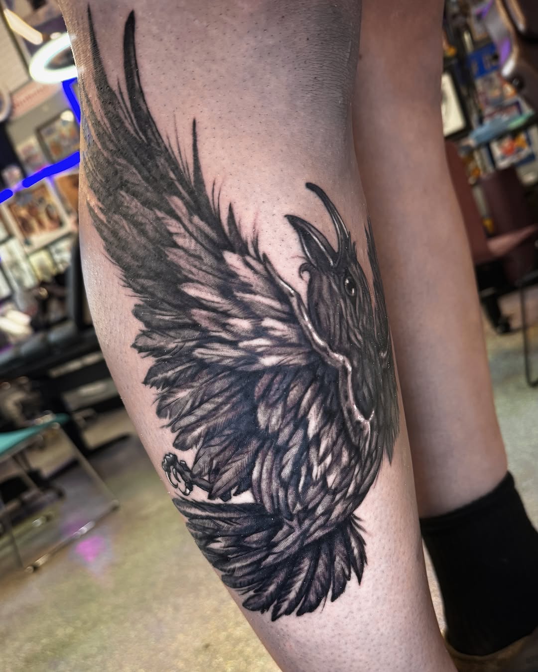 Tattoo by @tattoosbybrooks — realism, black_and_grey