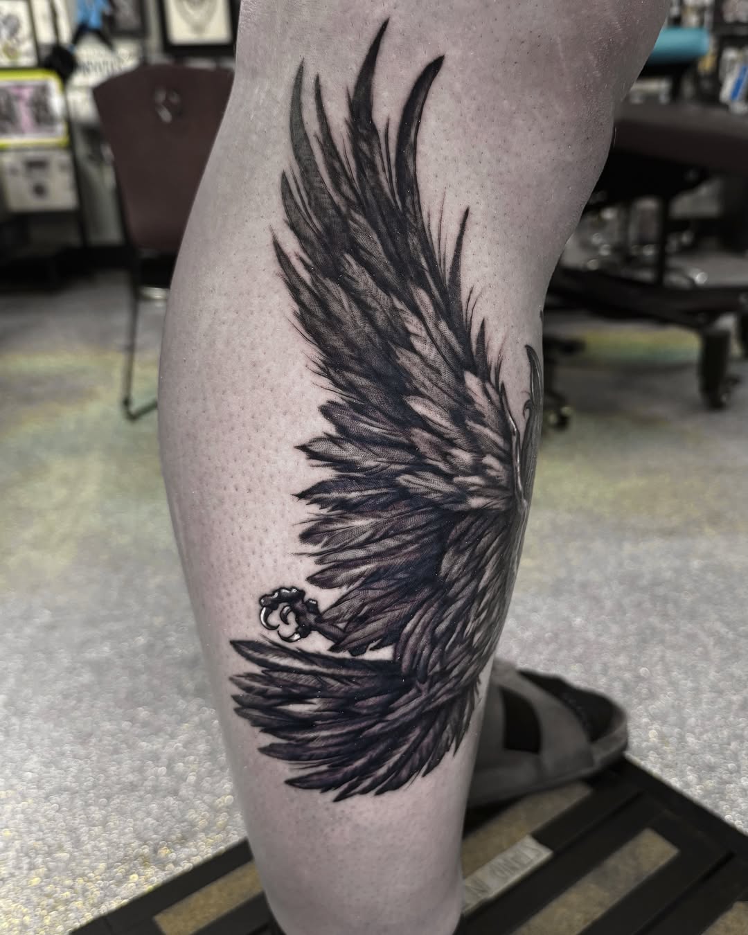 Tattoo by @tattoosbybrooks — realism, black_and_grey