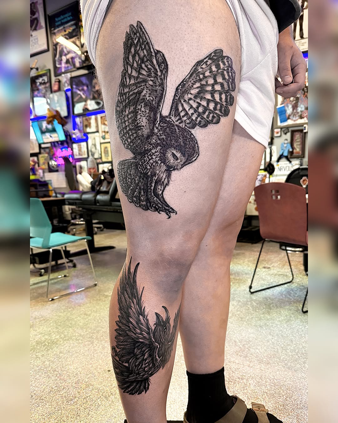 Tattoo by @tattoosbybrooks — realism, black_and_grey