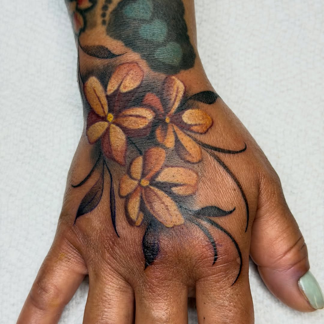 Tattoo by @sharon_skinart — realism, black_and_grey