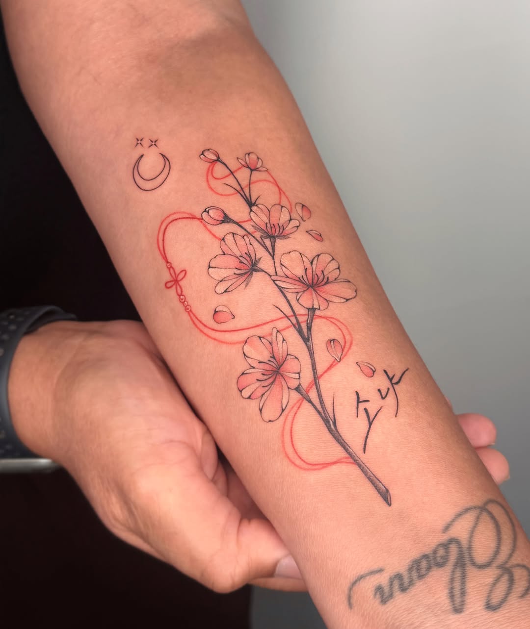 Tattoo by @xillta.ink β fine_line, lettering_script