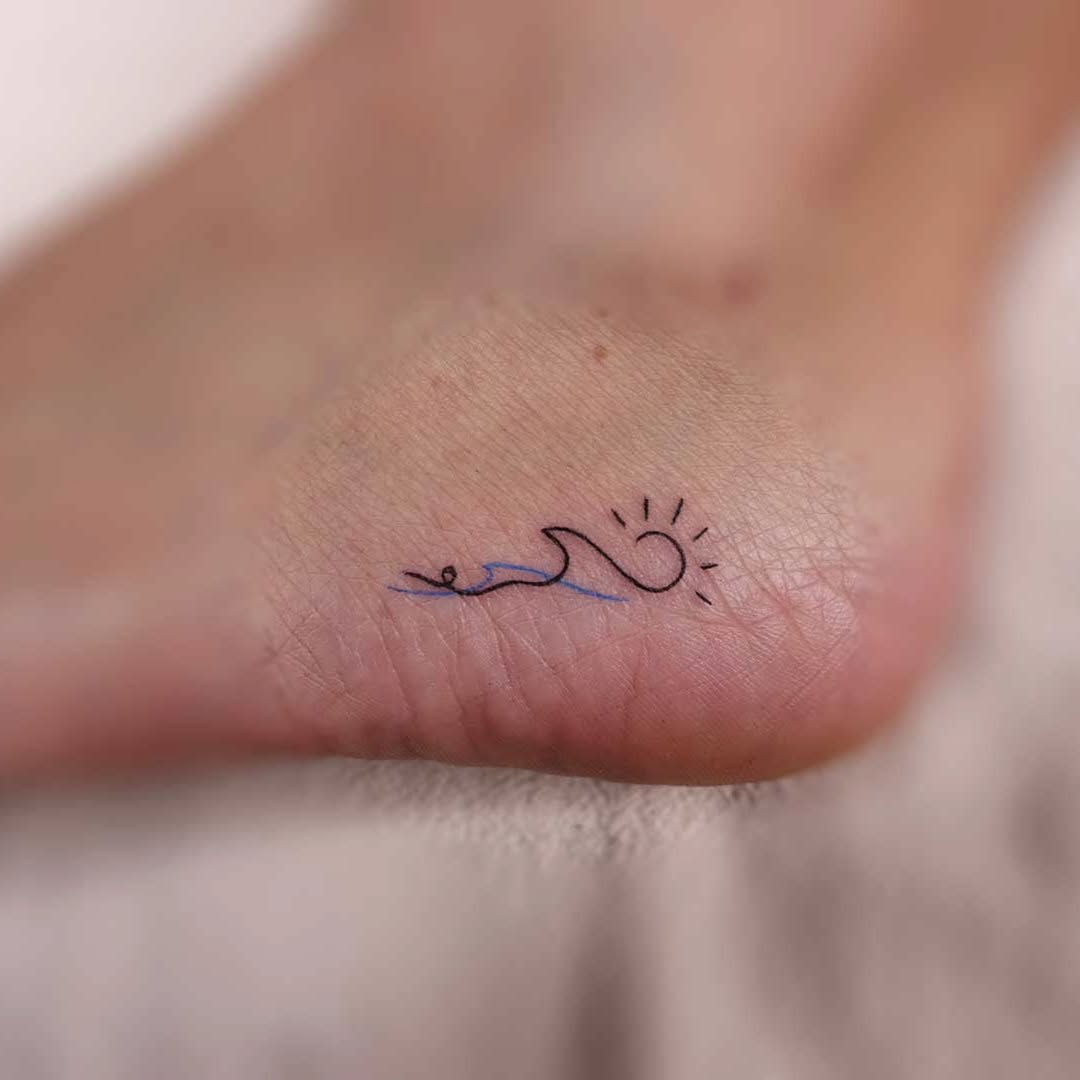 Tattoo by @gorae_tattoo — fine_line, minimalist