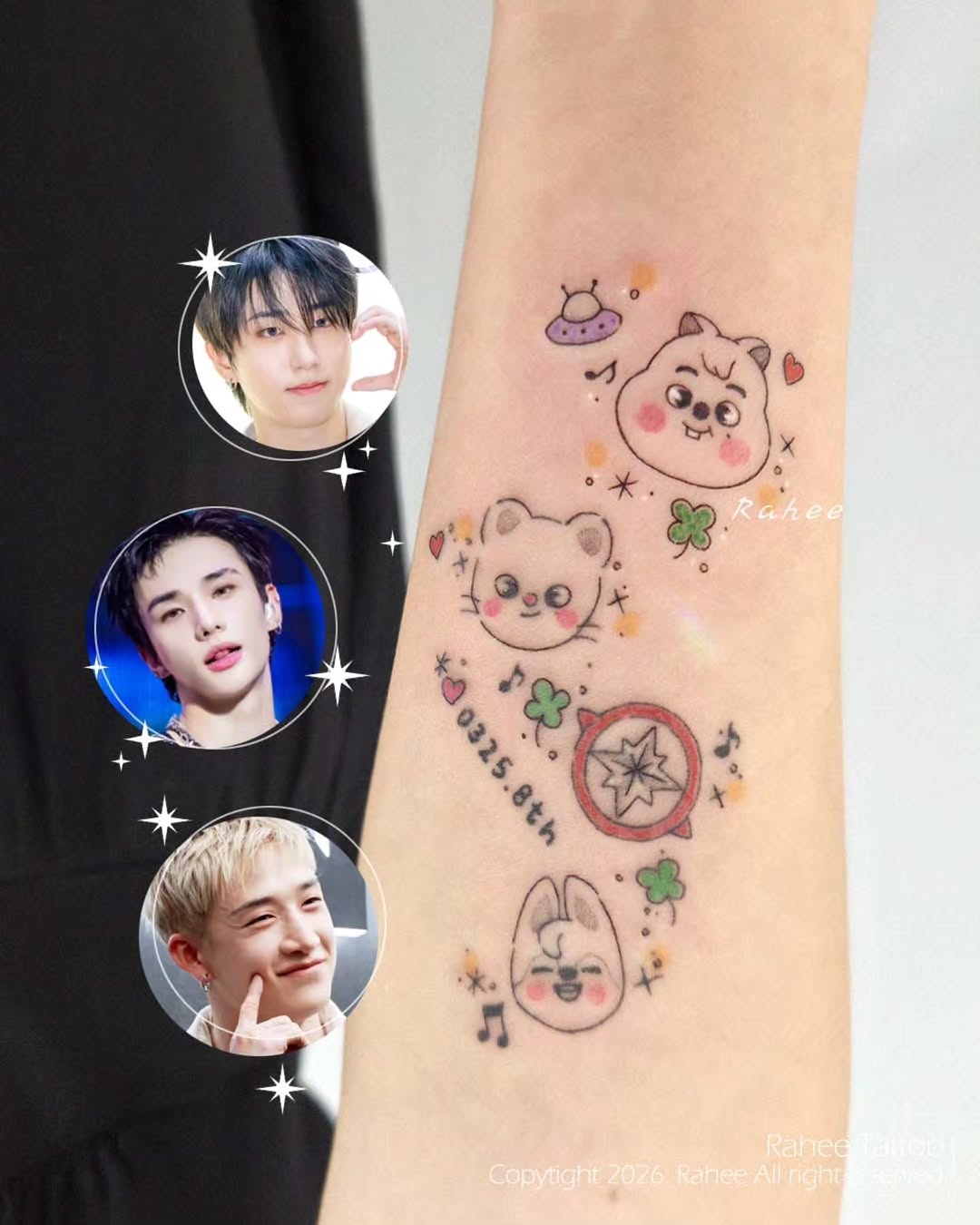 Tattoo by @rahee.tt — fine_line, anime