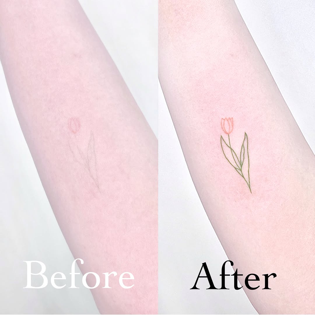 Tattoo by @sabeen.mini — fine_line