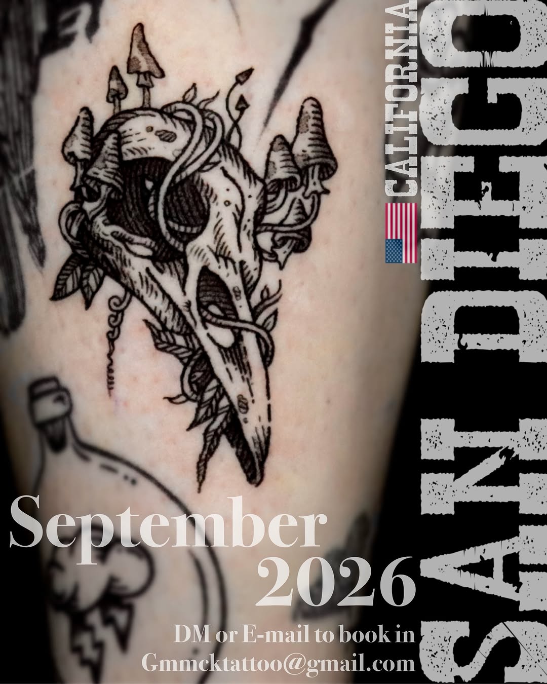 Tattoo by @gmmck_tattoo — black_and_grey, illustrative