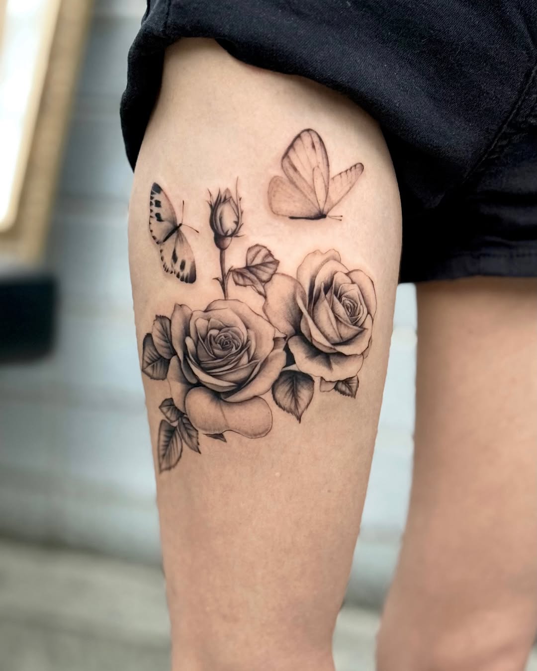 Tattoo by @blanc_tattoos — realism, black_and_grey