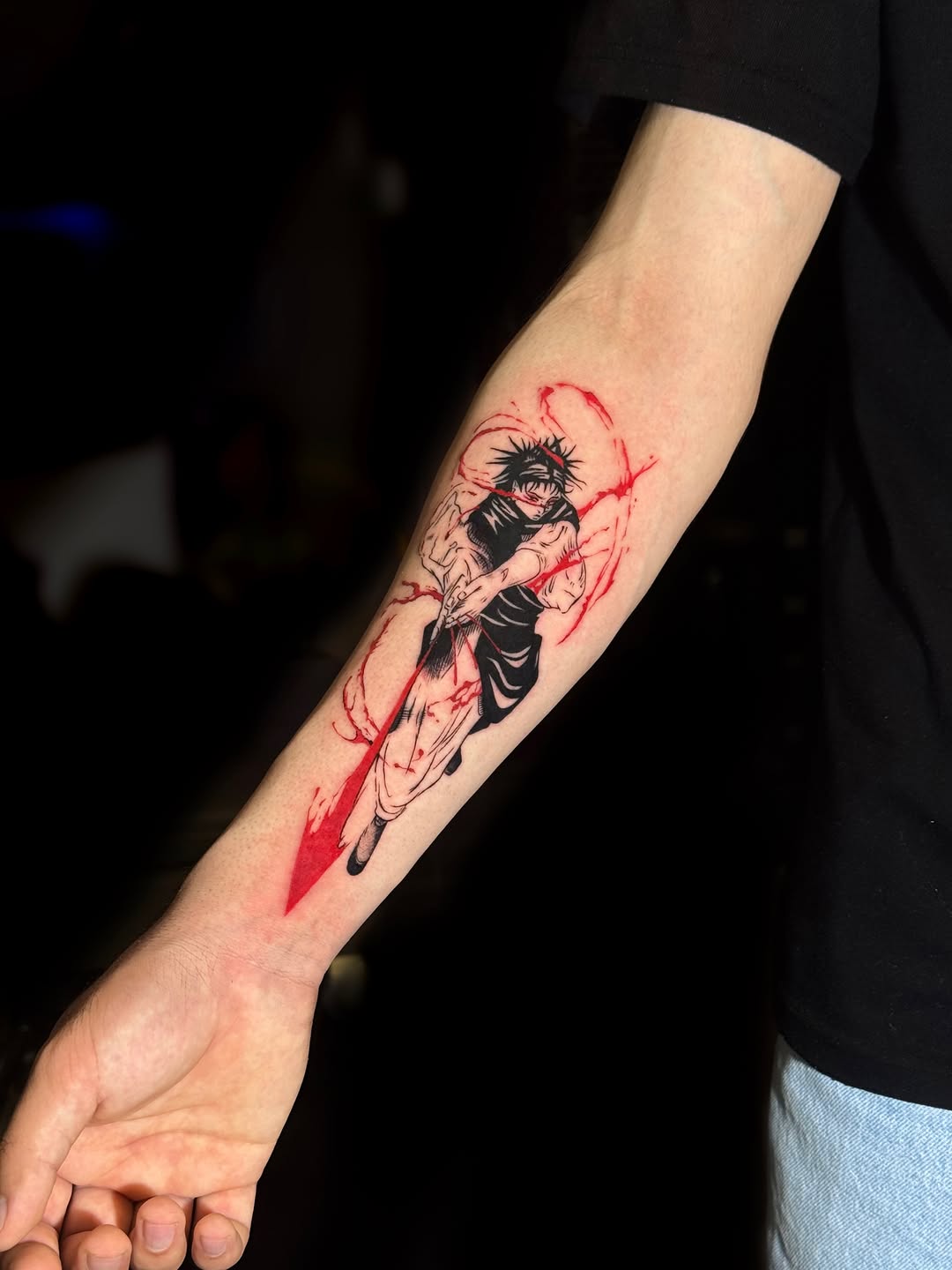 Tattoo by @tamaris.tattoo — anime, trash_polka