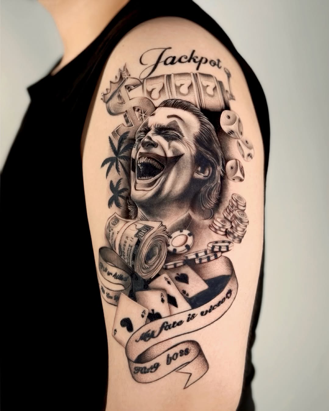 Tattoo by @blanc_inks — realism, lettering_script
