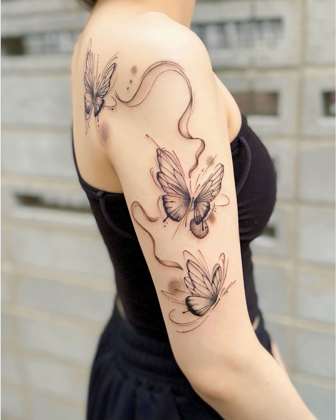 Tattoo by @tattooist_blanc — fine_line, sketch