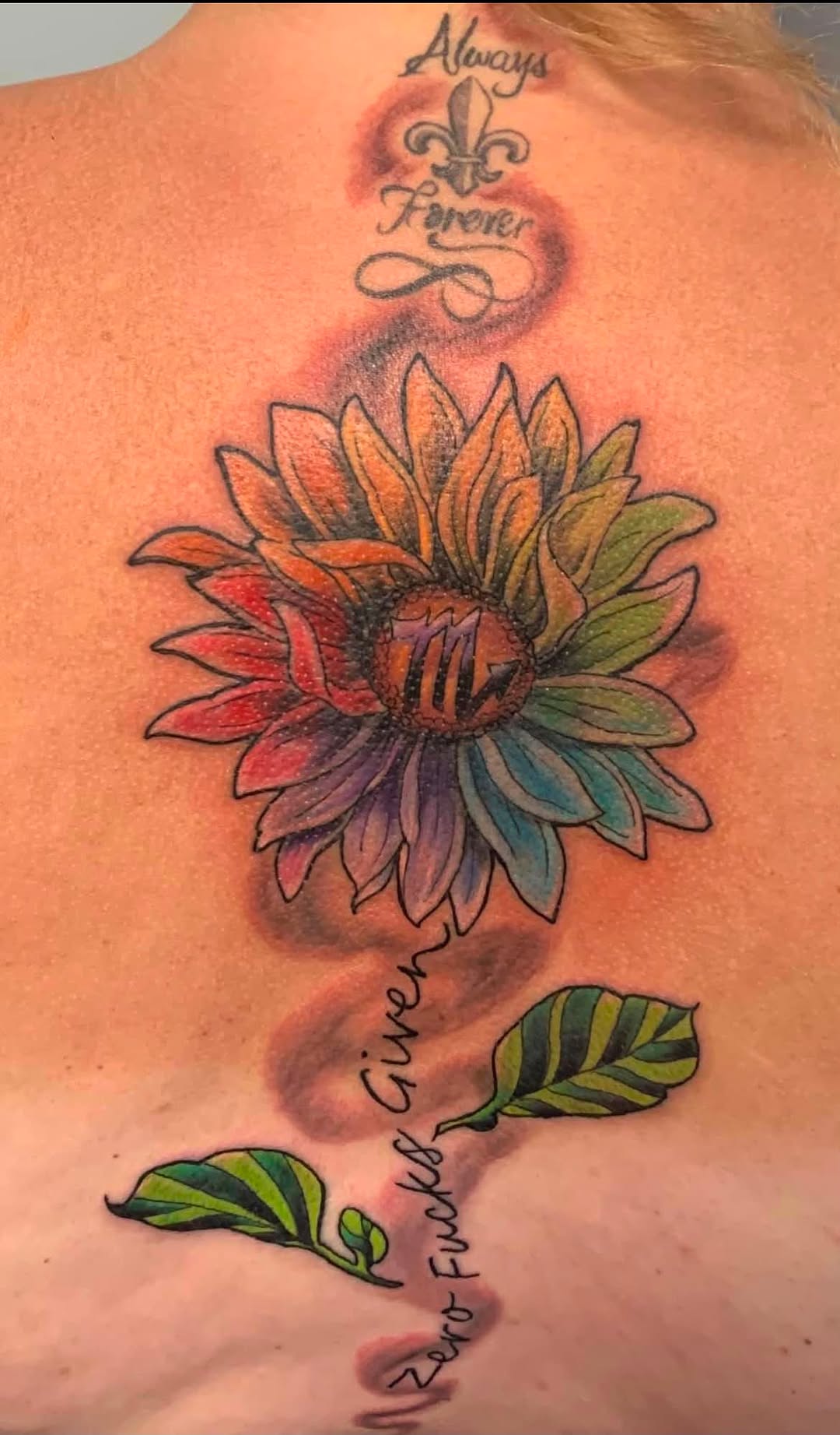 Tattoo by @classiccustomtattooing — lettering_script, realism