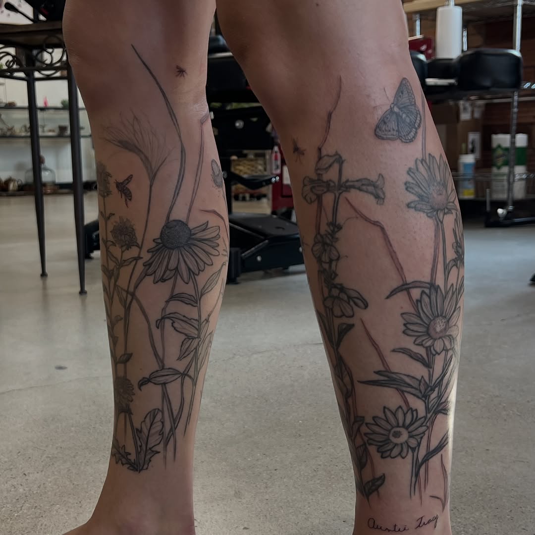 Tattoo by @libbytattoo — fine_line, black_and_grey