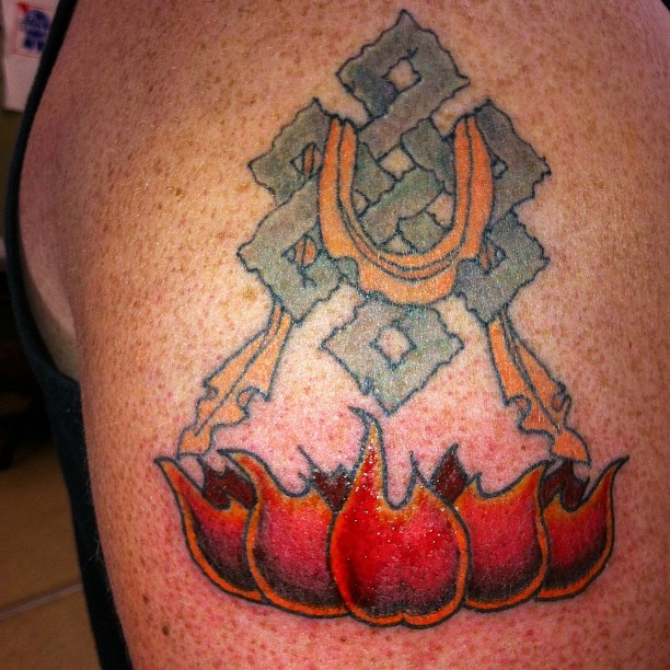 Tattoo by @ungratefulhussy — illustrative, geometric