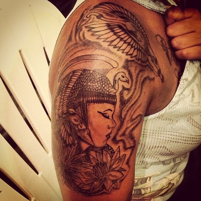 Tattoo by @dna_tattoo — black_and_grey, realism