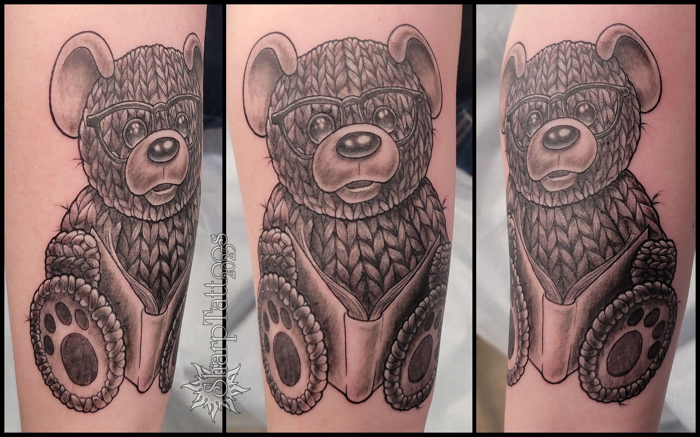 Tattoo by @sharptattoos — realism, black_and_grey